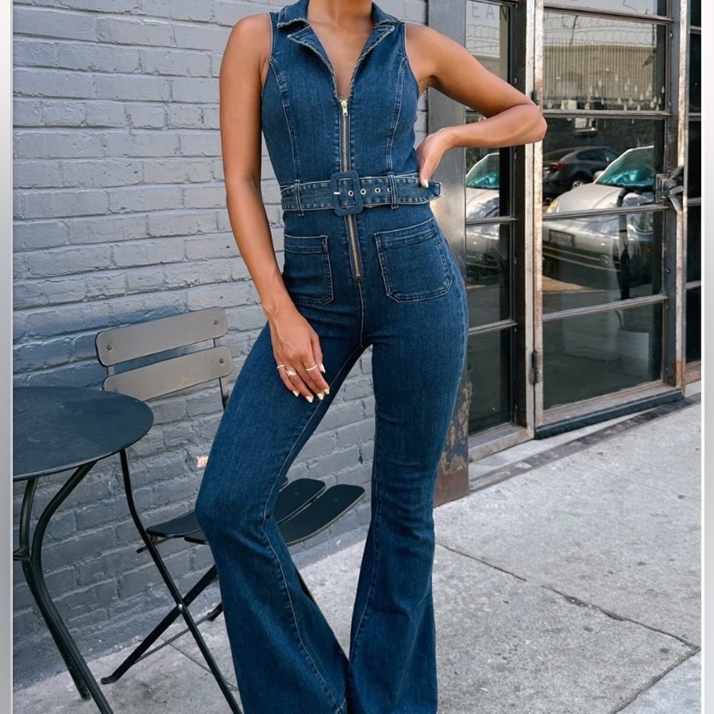 Denim Jumpsuit by Show me Your MuMu